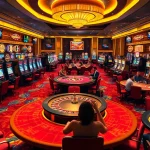 Experience a thrilling moment at the casino with players enjoying diverse games at https://mm88.today/.