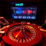 M9 engages players with thrilling casino experiences at poker tables and roulette wheels.