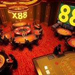 Experience the thrill of gambling at XX88 with vibrant casino tables and exciting gameplay.